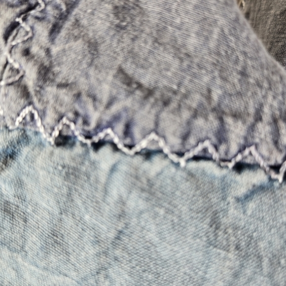 Vtg Sacred Threads Patchwork Hippie Boho Sundress - Picture 7 of 8